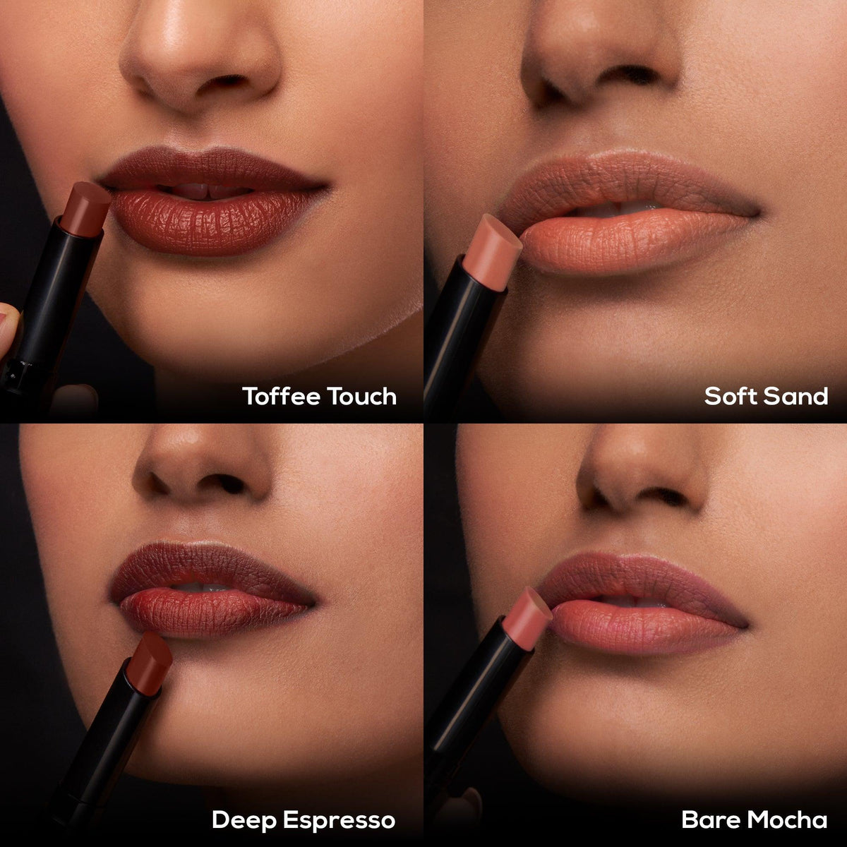 RENEE Very Matte Lipsticks Pack of 4, 6.4g