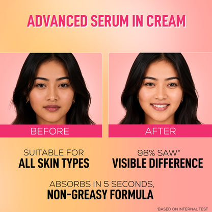 RENEE Everyday Face Bright Serum In Cream For Clear, Bright Skin, 50 ml