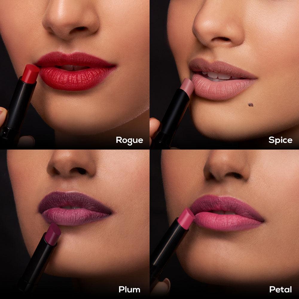 RENEE Very Matte Lipsticks Pack of 4, 6.4g