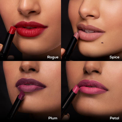 RENEE Very Matte Lipsticks Pack of 4, 6.4g
